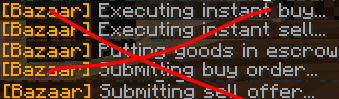 Skyblock Bazaar Cleaner (Hypixel) screenshot
