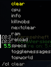 ClearLag++ screenshot