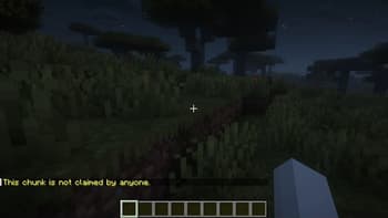 ChunkClaimPlugin screenshot