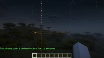 ChunkClaimPlugin screenshot