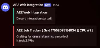 AE2 Web Integration screenshot