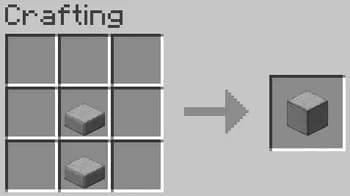 Craft Slabs Back Into Blocks screenshot