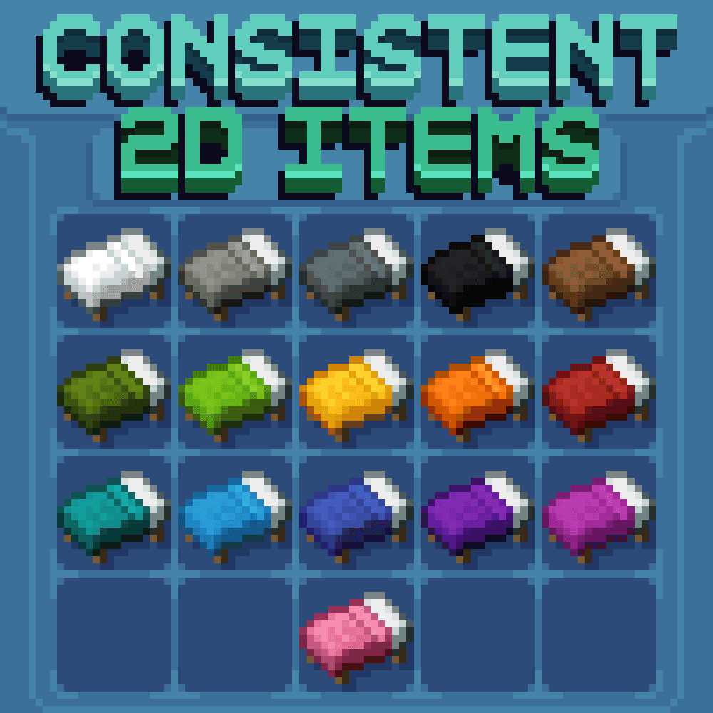 Consistent 2D Items screenshot