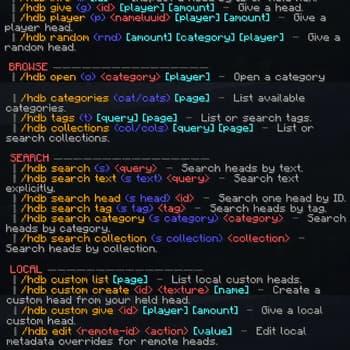 HeadDB screenshot