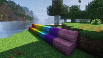 Backported Wool Stairs & Slabs screenshot