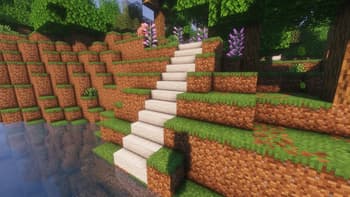 Backported Wool Stairs & Slabs screenshot