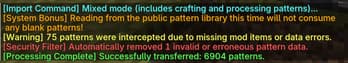 AE2 Pattern Archive screenshot