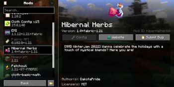 Hibernal Herbs screenshot