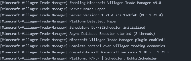 Minecraft Villager Trade Manager screenshot