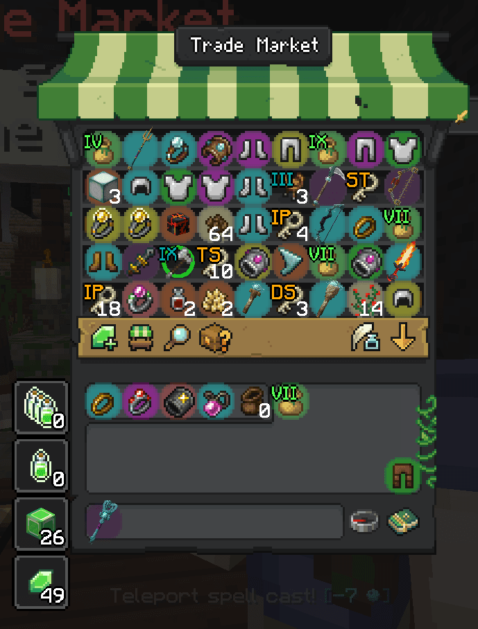 WynnEdits - Dark Theme (Wynncraft) screenshot