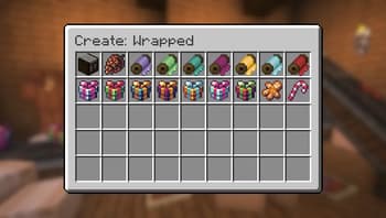 Create: Wrapped screenshot