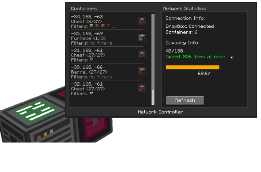 Indexer screenshot