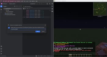 Command Debug Service screenshot
