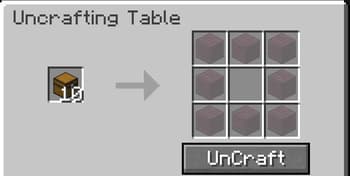 Uncraft Everything screenshot