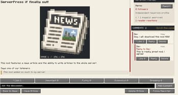 ServerPress screenshot