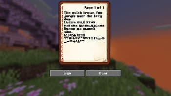 Minecraft Ten Font screenshot