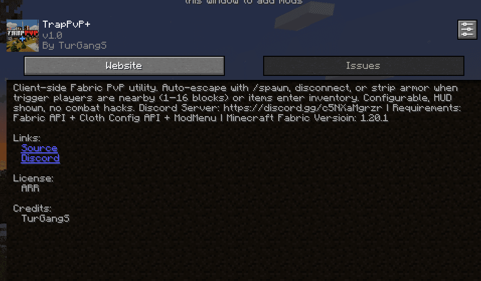 TrapPvP+ screenshot