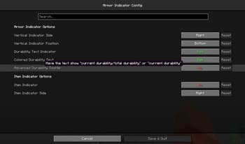 Armor Indicator screenshot
