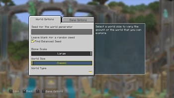 Legacy World Sizes screenshot