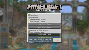 Legacy World Sizes screenshot