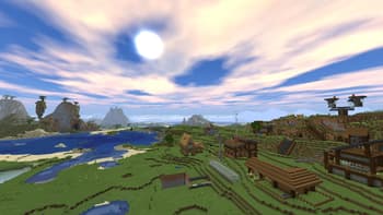 Bloxy Skies screenshot
