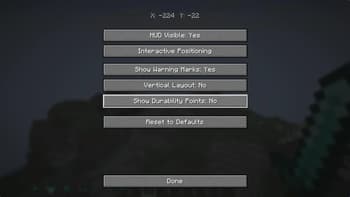 Armor Hud screenshot