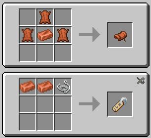 Balanced recipes and copper screenshot