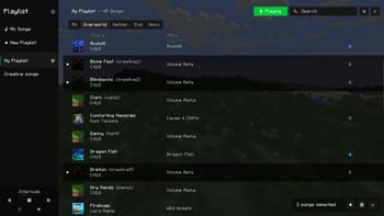 Playlist screenshot