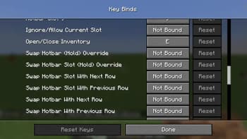 Hotbar Swapper screenshot