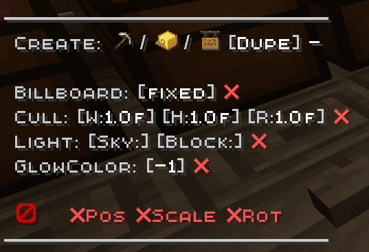 Survival Displays screenshot