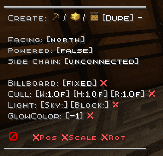 Survival Displays screenshot