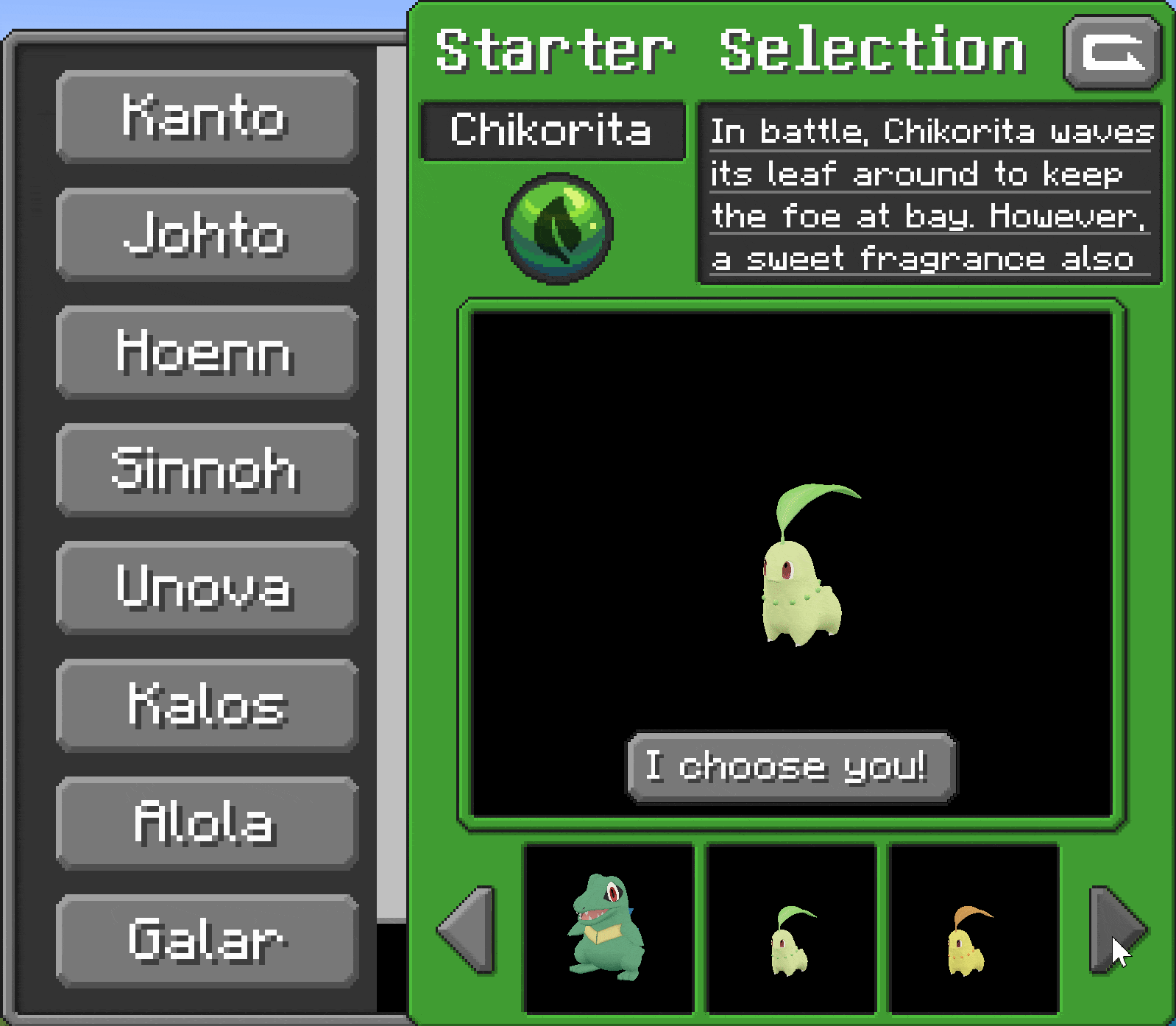 Cobblemon x Generations (Generations-Core) screenshot