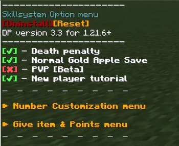 Kaths Skillsystem screenshot