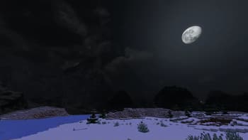 Snowy Mountains Sky screenshot