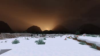 Snowy Mountains Sky screenshot