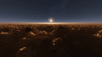 Snowy Mountains Sky screenshot