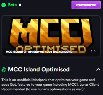 MCC Island Optimised screenshot