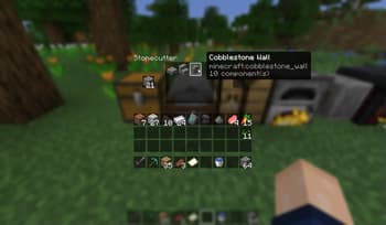 Translucent GUI screenshot
