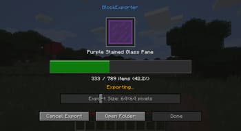 BlockExporter - Icon Export Tool screenshot