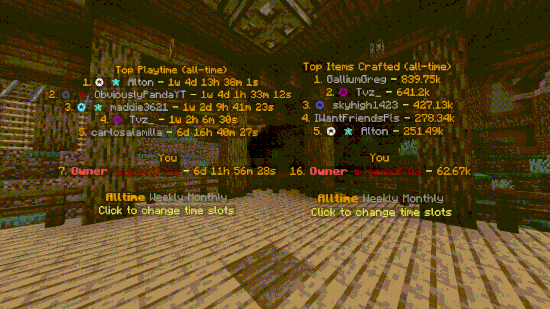 ajLeaderboards screenshot