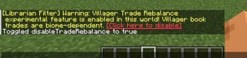 Villager Trade Reroll screenshot