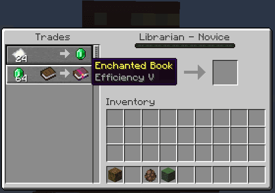 Villager Trade Reroll screenshot