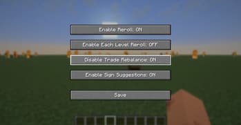 Villager Trade Reroll screenshot