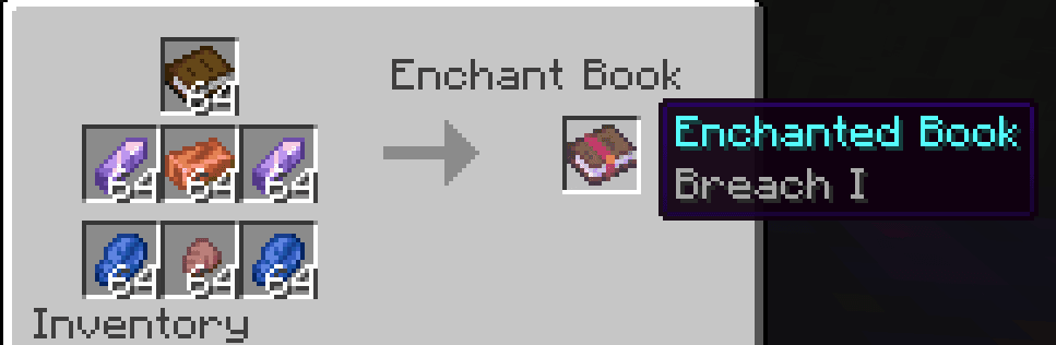 Craftable Enchanted Books screenshot