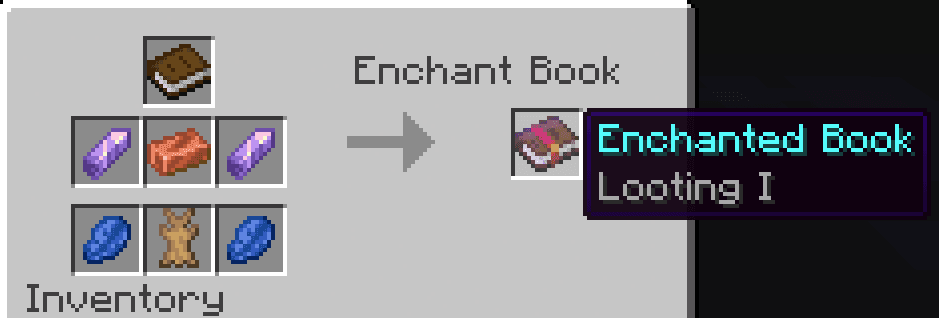 Craftable Enchanted Books screenshot