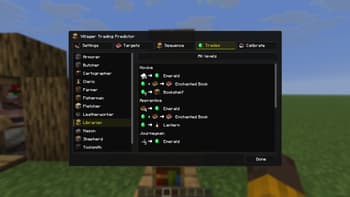 Villager Trading Predictor screenshot