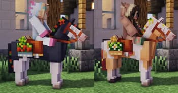 Whimsical Vanilla Horses screenshot