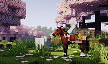Whimsical Vanilla Horses screenshot