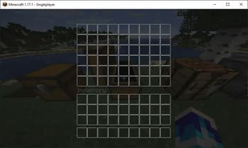 Transparent GUI and HUD screenshot