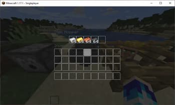 Transparent GUI and HUD screenshot
